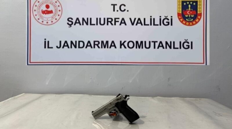 Şanlıurfa’da ruhsatsız silah ele geçirildi 1
