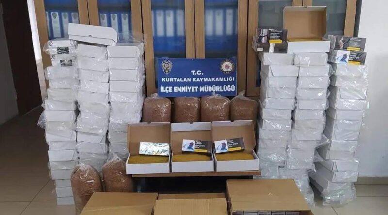 Siirt’te 140 kilo tütün ve 30 bin makaron ele geçirildi 1