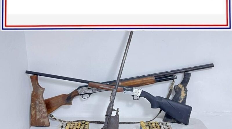 Torna atölyesinde silah tamiri ve satışı yapan şahıs operasyon sonucu yakalandı 1