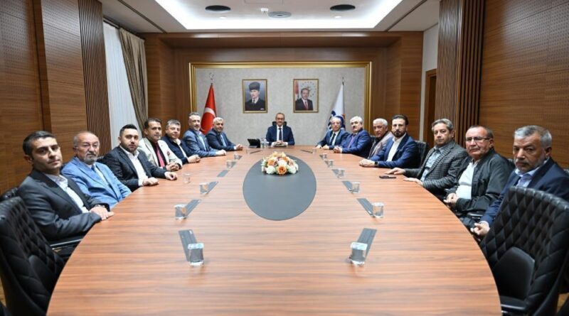 TSO heyeti Vali Seddar Yavuz ile bir araya geldi 1