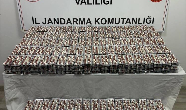 Uyuşturucu operasyonda binlerce hap ele geçirildi 1