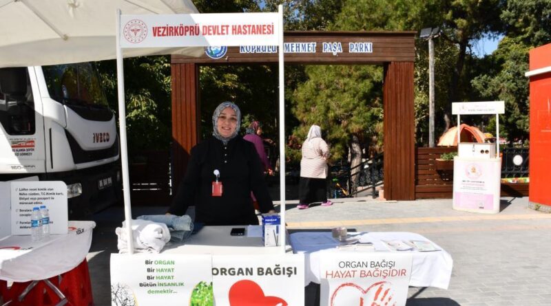 Vezirköprü’de organ bağışına farkındalık oluşturuldu 1