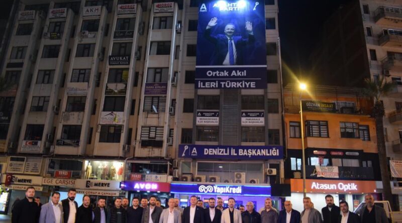 Anahtar Parti Denizli’de çalışmalarına başladığı yerden devam ediyor 1