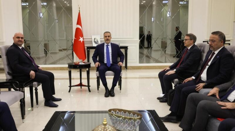 Bakan Fidan, Irak Türkmen Cephesi Başkanı Ağaoğlu ile görüştü 1