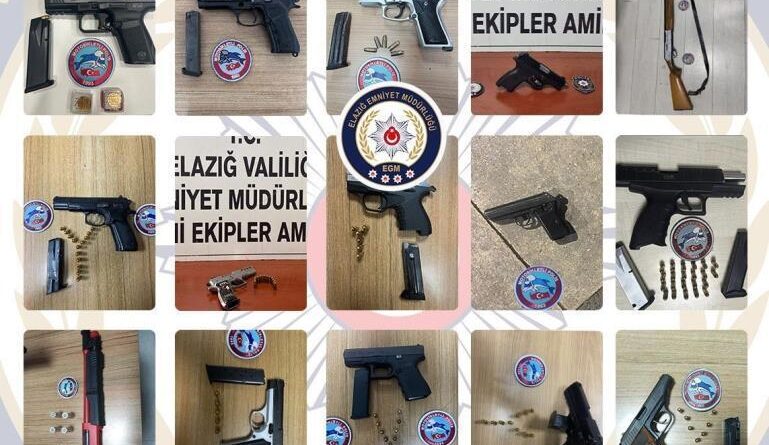 Elazığ’da aranan 89 şahıs yakalandı 1