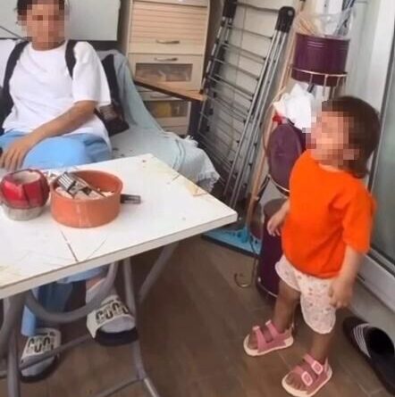 Görüntüler tepki çekmişti: O anne, çocuğu ile yurtdışına çıkmış 1