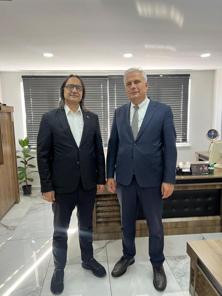 Harun Akgül’den Eryılmaz’a ziyaret