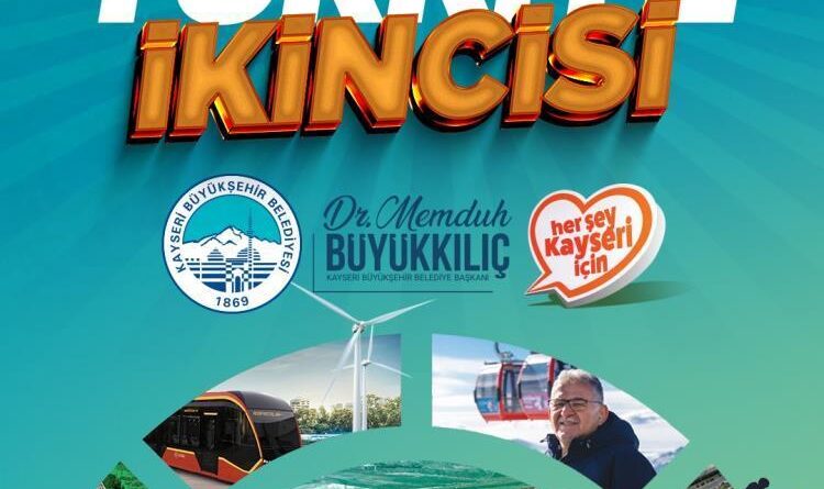 Kayseri Büyükşehir Belediyesi; yatırımda Türkiye ikincisi 1