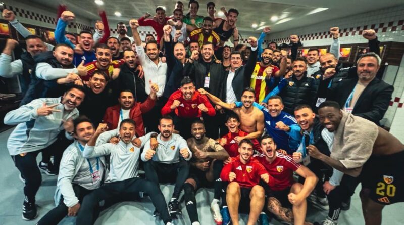 Kayserispor 2 basamak yükseldi 1