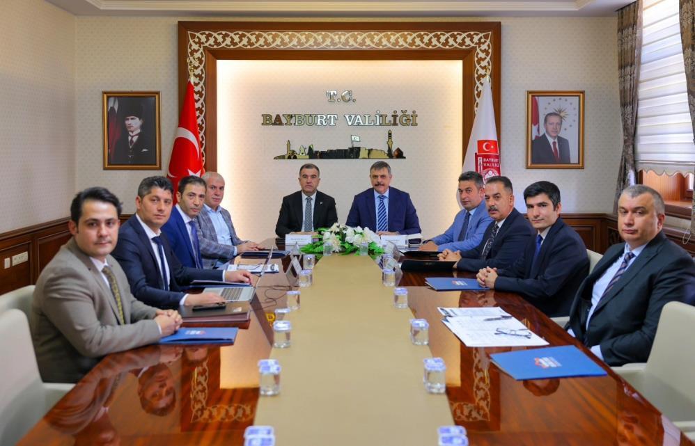 KUDAKA yönetimi Bayburt’ta toplandı