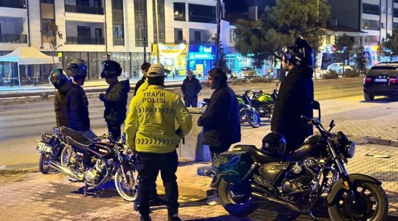 Kulu’da motosiklet denetimleri sıklaştırıldı 1