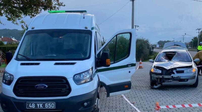Muğla’da trafik kazası: 1 ölü 1