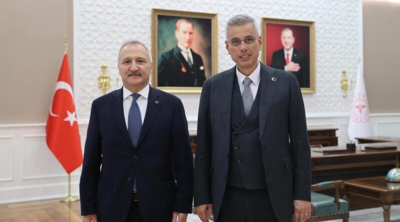 Sağlık Bakanı Memişoğlu, MHP Genel Başkan Yardımcısı Yurdakul’u kabul etti 1