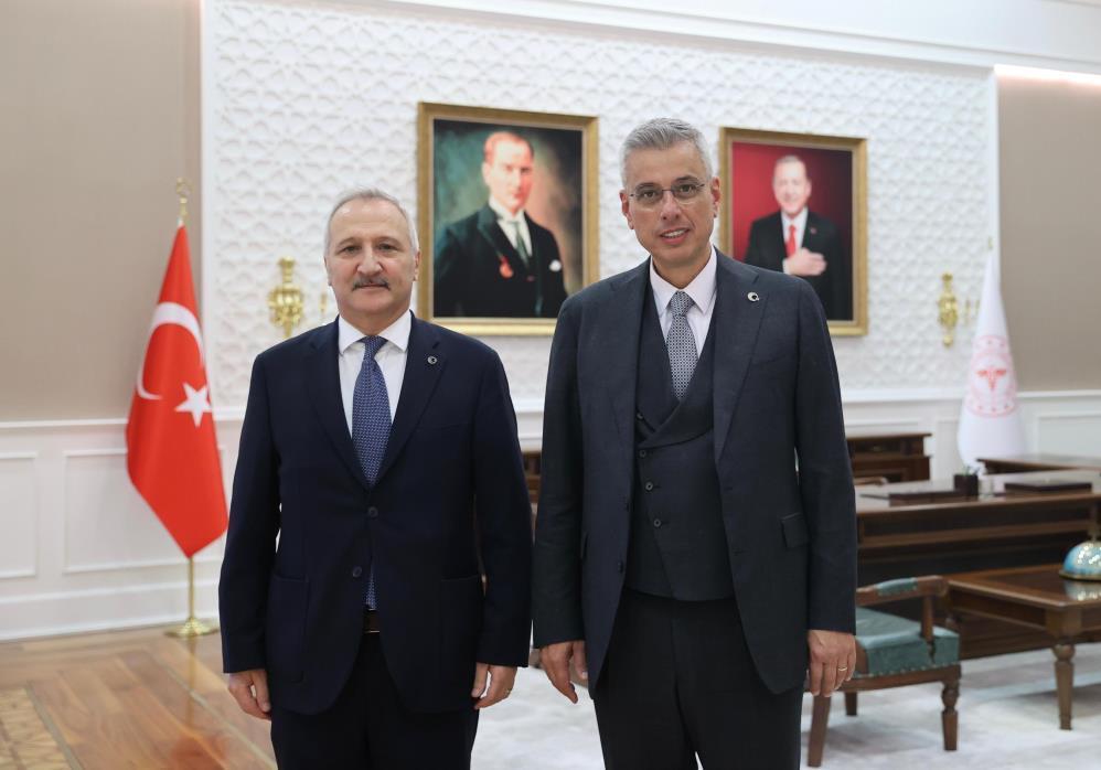 Sağlık Bakanı Memişoğlu, MHP Genel Başkan Yardımcısı Yurdakul’u kabul etti